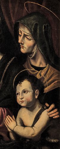 Madonna col Bambino S.Giovannino e S.anna